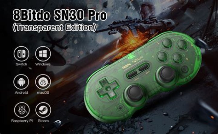8Bitdo SN30 Pro Render