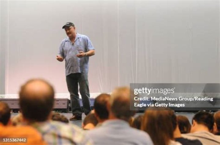 9/21/2010 Spring Township, PAKeith Colburn, the Captain of the Alaskan crab fishing boat the Wizard speaks at Penn State Berks in the Perkins Student Center Tuesday evening. Colburn , his boat, and crew are on the Discovery Channel show The Dead