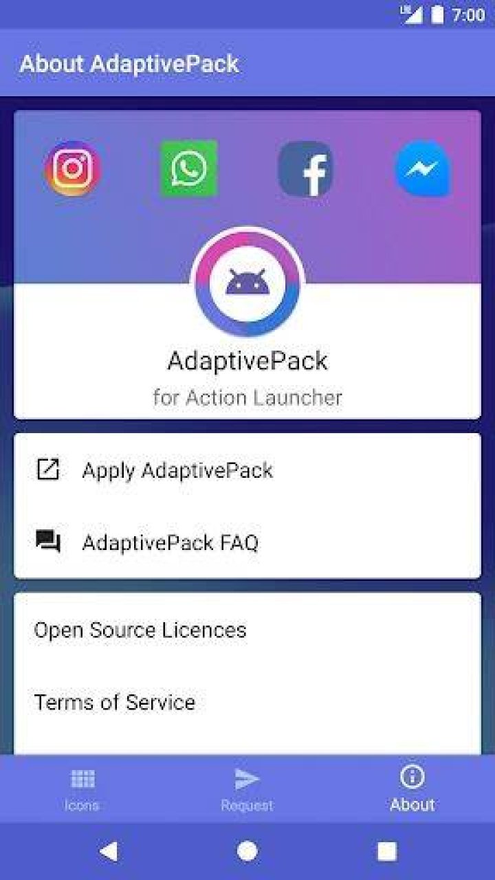 Adaptivepack and Adaptive folders