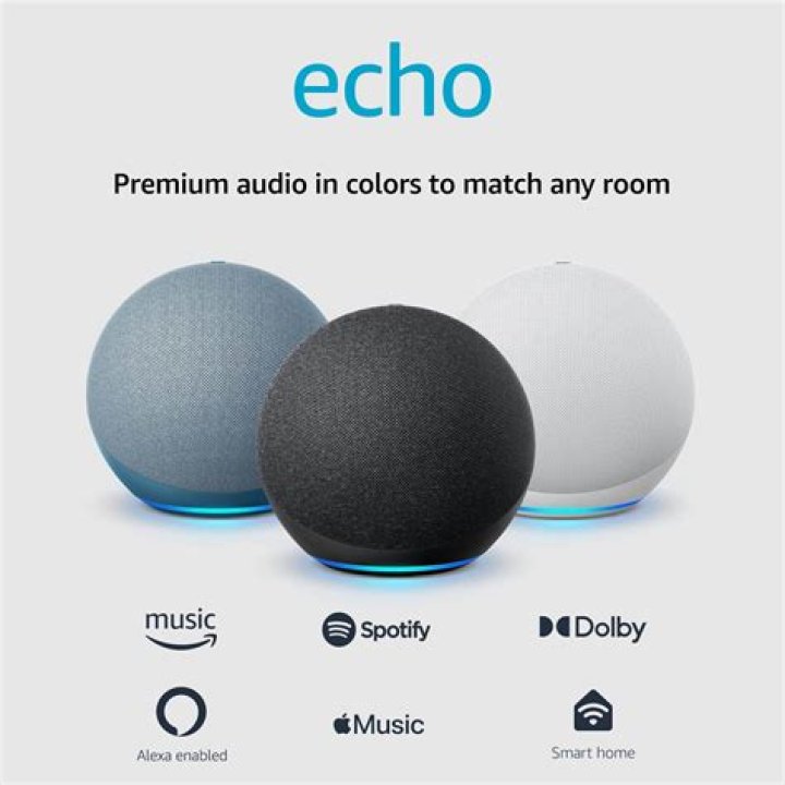 Amazon Echo (4th Gen) held in hand