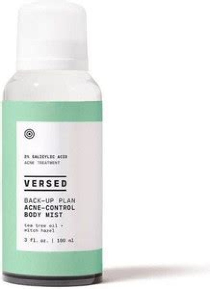 Amazon Versed Back-Up Plan Acne-Control Body Mist