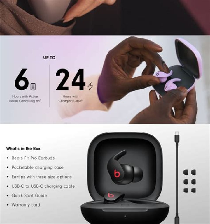 Beats Fit Pro Screen