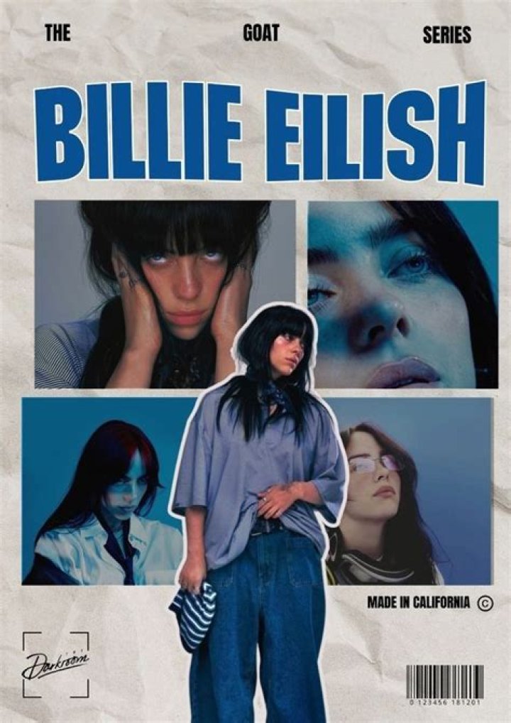 Billie Eilish 8.5 X 11 in Glossy Photo Pop Alternative eBay