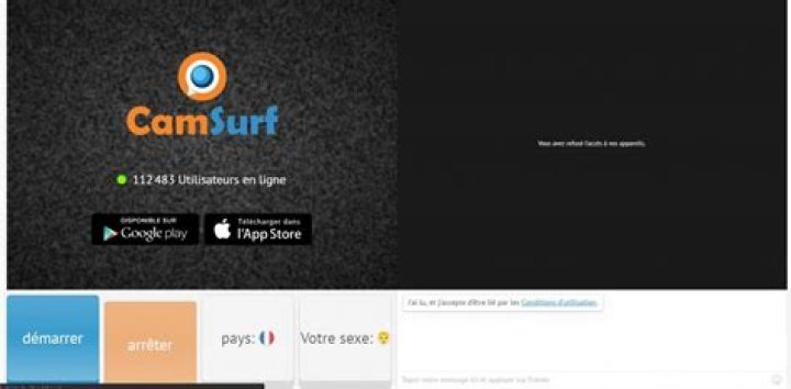 CamSurf Free Random Video Chat Flirt with hot partners