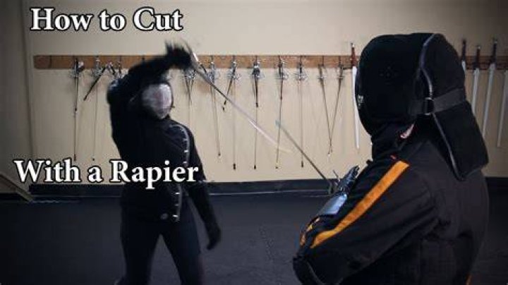 Can a rapier slash?