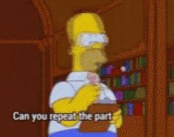 Can you repeat the part of the stuff where you said all about the things?