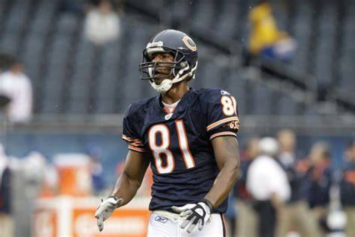 Chicago Bears wide receiver Sam Hurd waits for a pass before an NFL preseason football game in Chicago, Saturday, Aug. 13, 2011. (AP Photo/Nam Y. Huh)