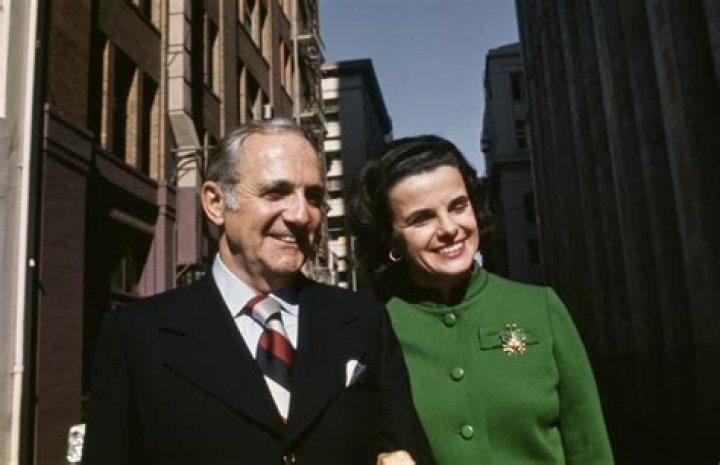 Dianne Feinstein and Jack Berman