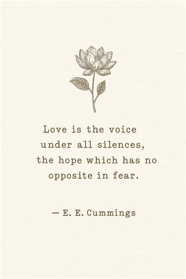 ee cummings relationship quote