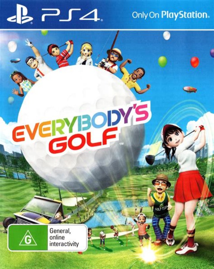 Everybodys Golf Ps4 Box Art