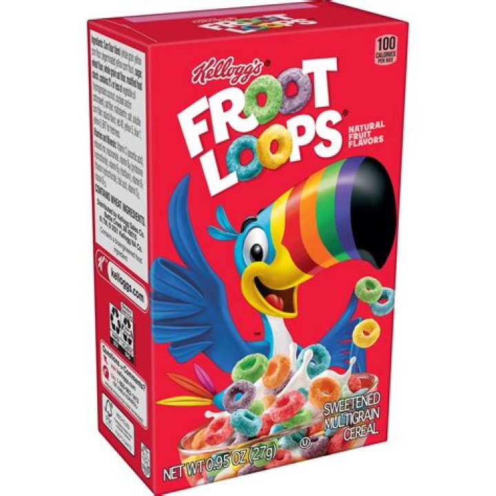 Froot Loops cereal box