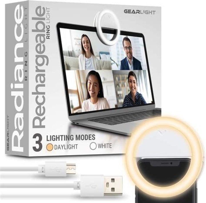 Gearlight Radiance Selfie Ring Light Lifestyle