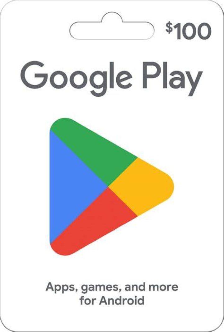 Google Play gift card