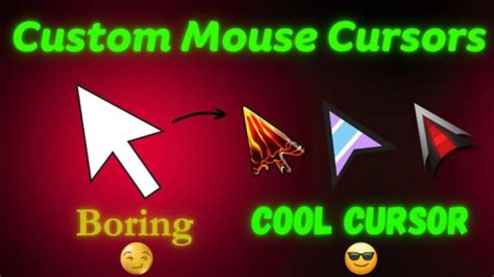 How do I make my cursor look cool?
