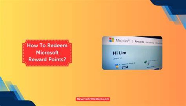 How do I redeem Microsoft reward points?
