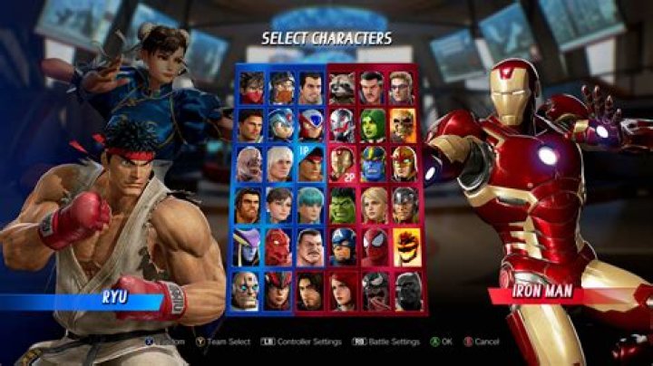How many characters Marvel vs Capcom infinite?