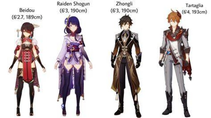 How tall is Raiden?