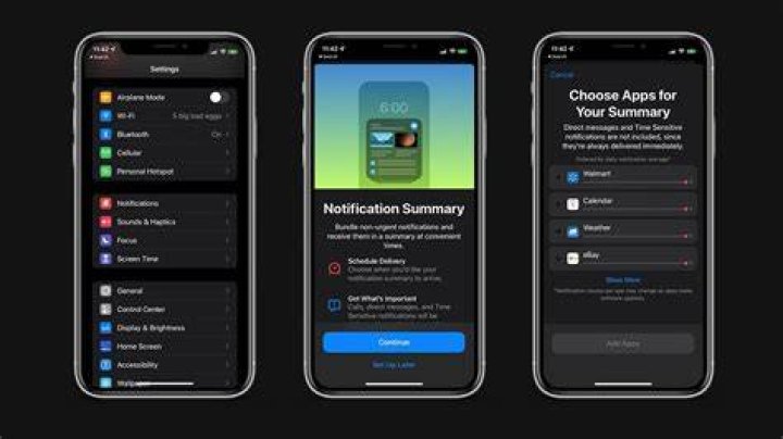 iOS 15 Notifications