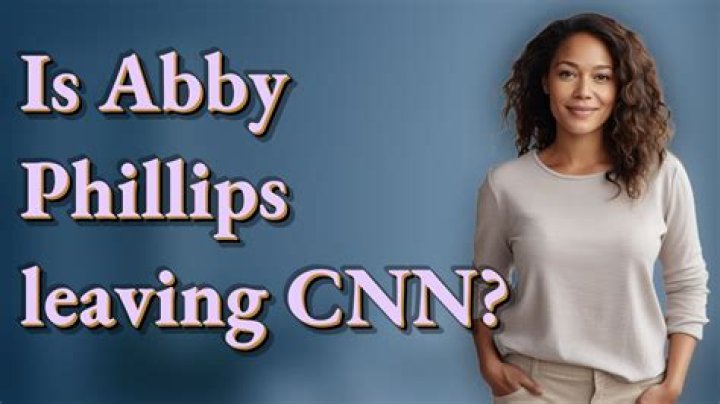 Is Abby Phillips Leaving CNN, What Happened To Her?