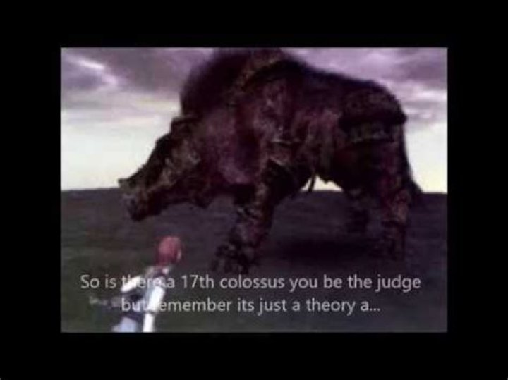Is there a 17th colossus?