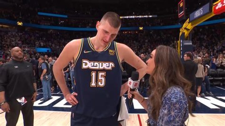 Jokic Postgame Interview- NBA TV