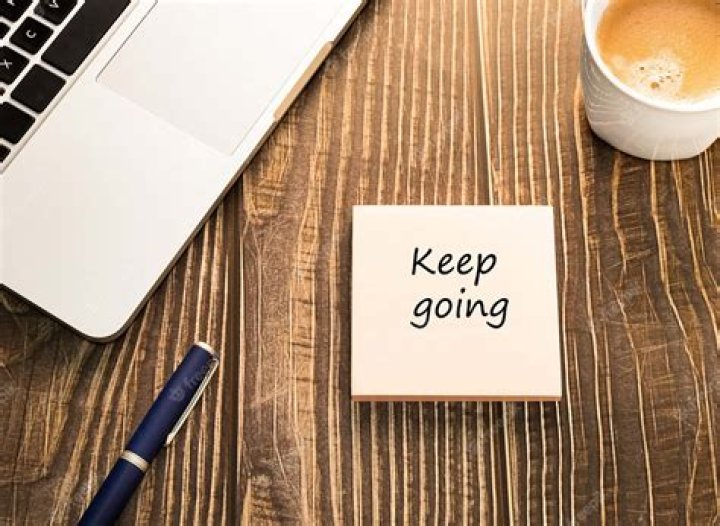 Keep going!