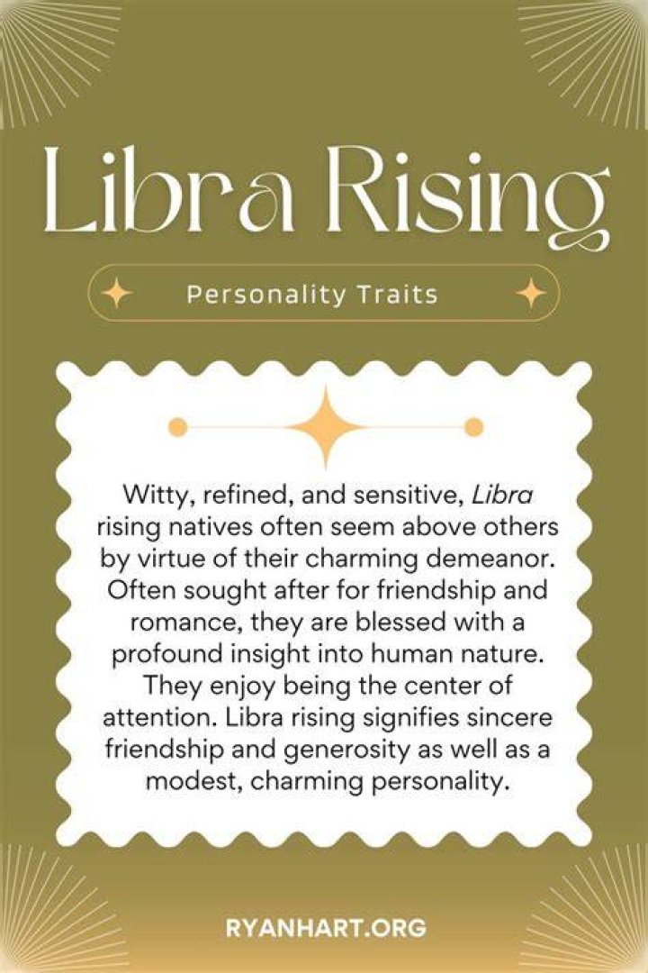 libra rising sign traits libra rising sign traits