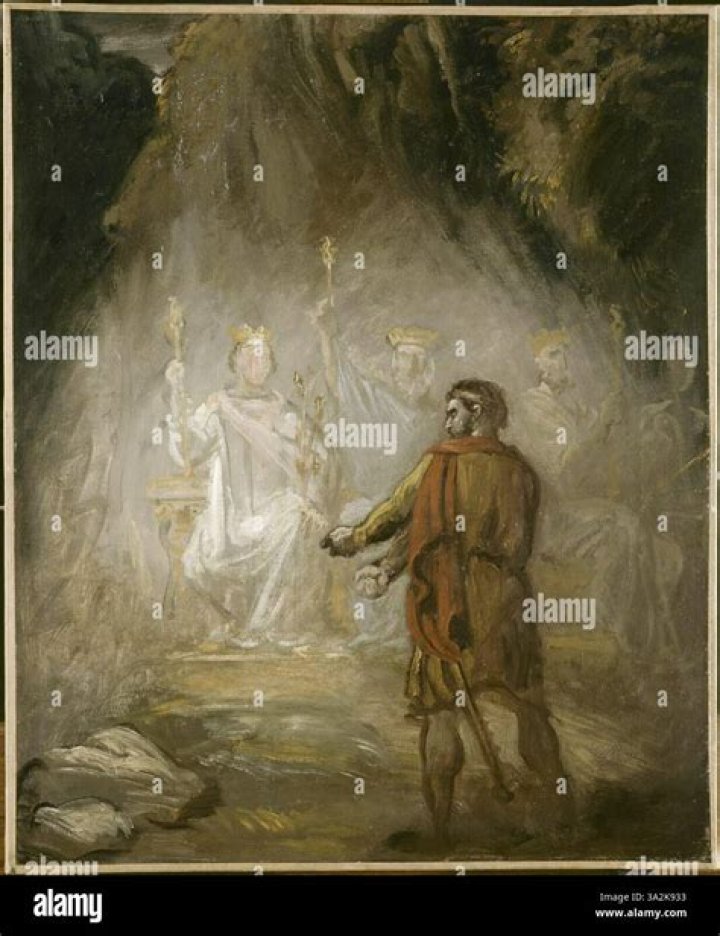 macbeth ghost scene sketch
