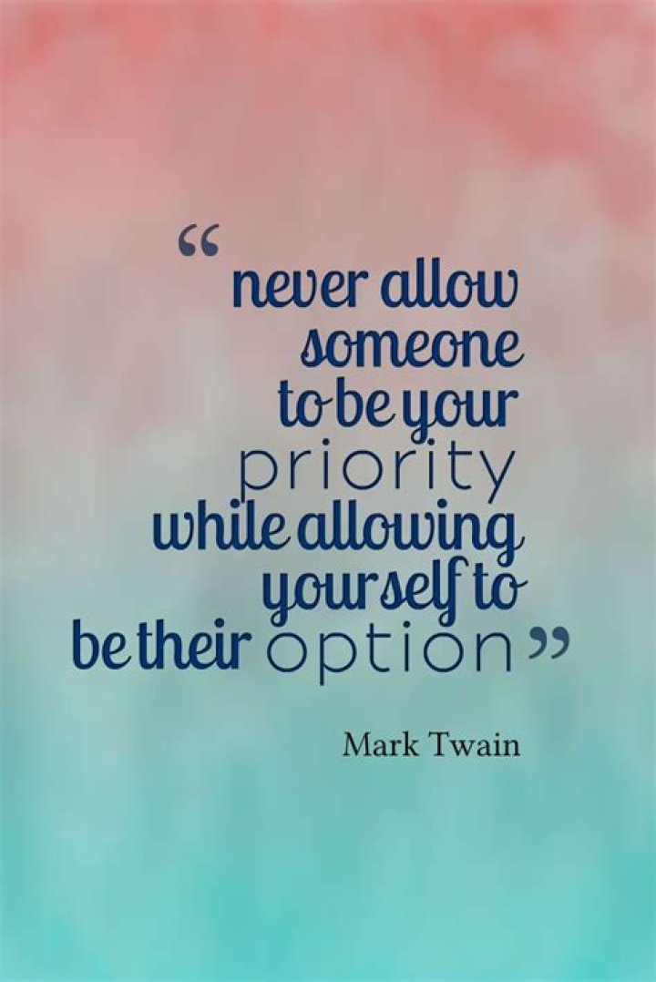 Mark Twain breakup quote