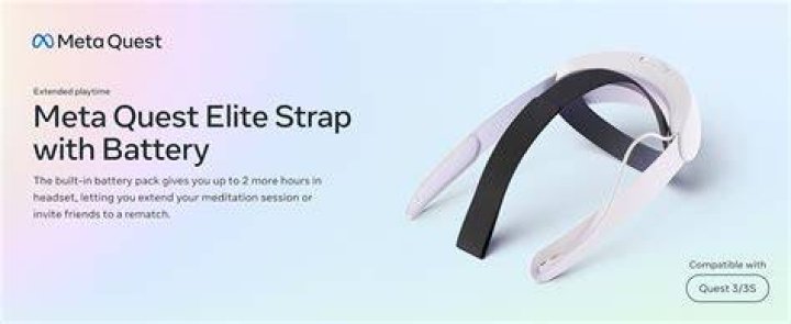 Meta Quest 3 Elite Strap with Battery