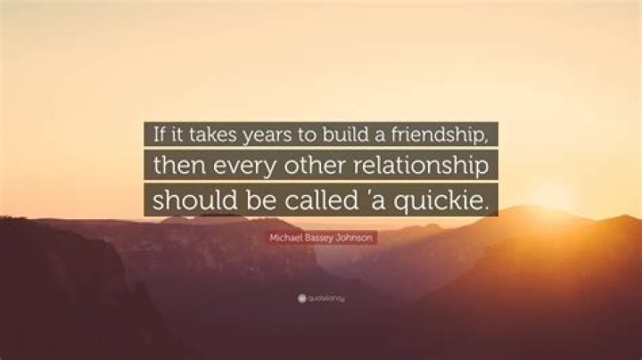 Michael Bassey Johnson relationship quote