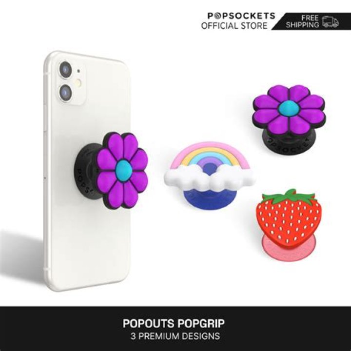 Popsockets Popgrip Stand Rendered