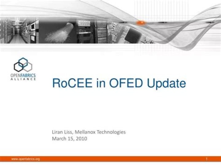 PPT RoCEE in OFED Update PowerPoint Presentation, free download ID