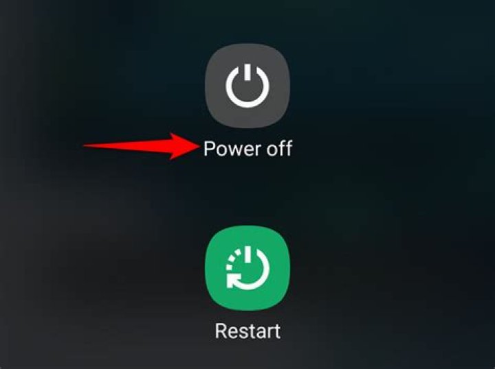 Samsung power-off settings