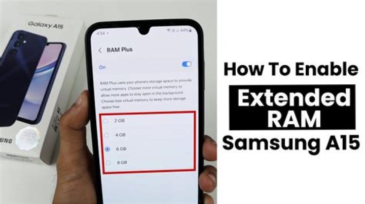 Samsung RAM settings