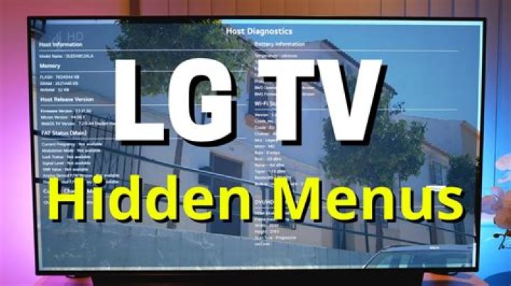 Secret hidden menus