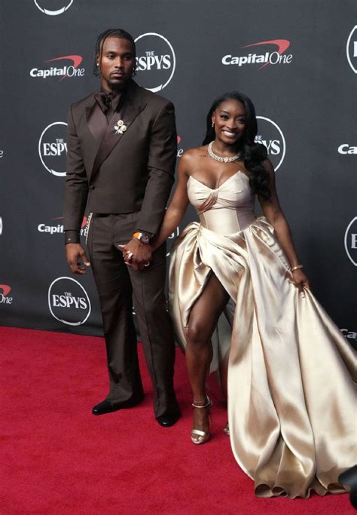 Simone Biles' husband 'unbothered' following interview backlash where
