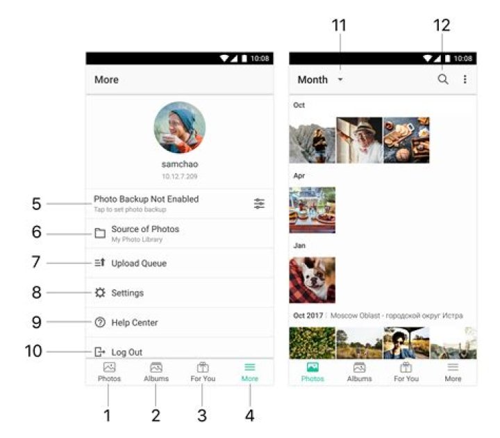 Synology Moments Android