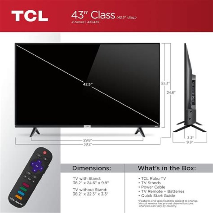 TCL 43S435