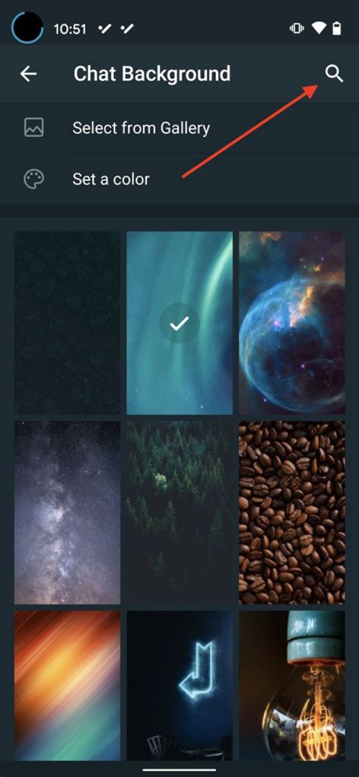 Telegram Custom Chat Background Color Step 1