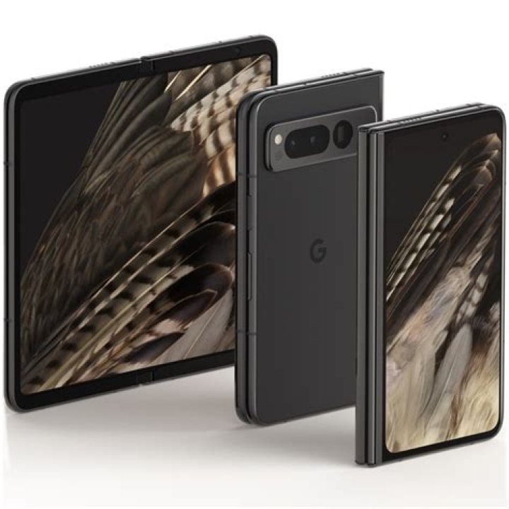 The Obsidian Google Pixel Fold unfolded