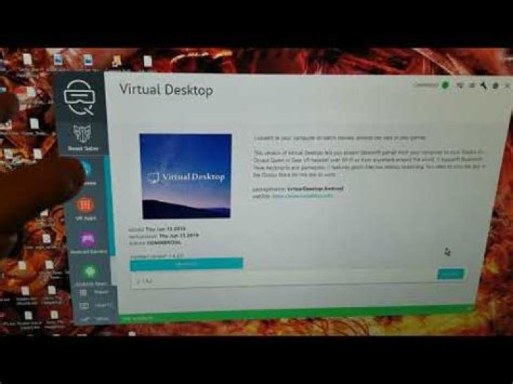 Virtual Desktop Sidequest
