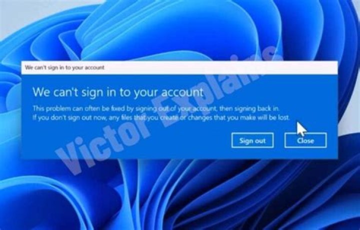 we cant sign into your account Fix temporary profile issue Windows 10