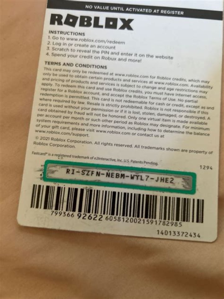 What is the code for free 1000 Robux?