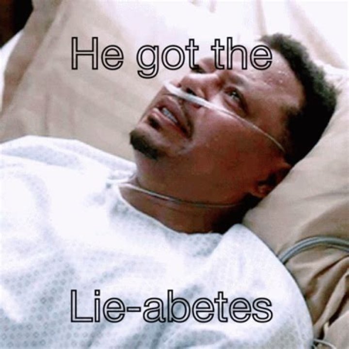 when hes lying straight