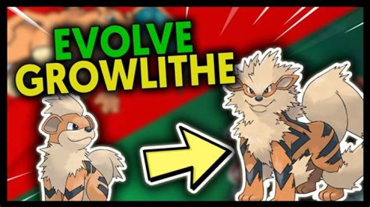 When should I evolve growlithe Crystal?