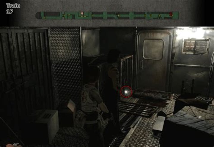 Where is the second gold ring Resident Evil Zero?