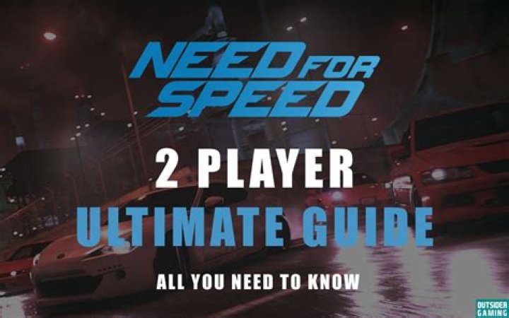 Which need for speed is two player?