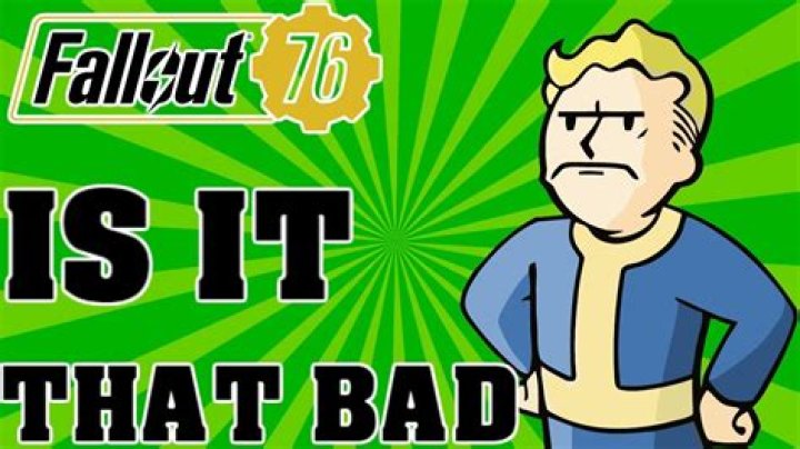 Why is Fallout 76 SO BAD?