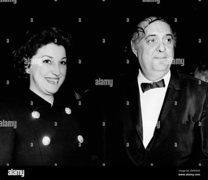 Zero Mostel and Kathryn Harkin